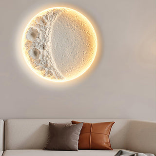 Lustra Applique Murale Plâtre Lune-Luire
