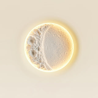 Lustra Applique Murale Plâtre Lune-Luire