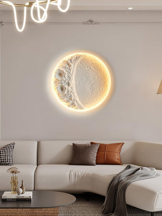 Lustra Applique Murale Plâtre Lune-Luire