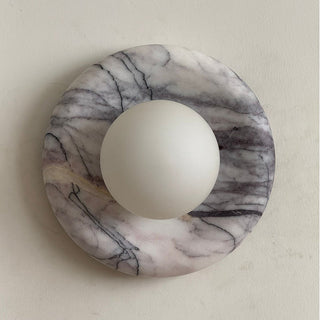 Zoraean Applique Murale Marbre Blanc Élégance Premium