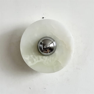 Arsole Applique Murale Ronde en Jade et Métal Moderne Minimaliste