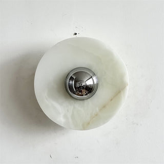Arsole Applique Murale Ronde en Jade et Métal Moderne Minimaliste
