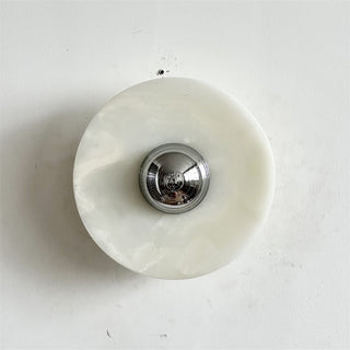 Arsole Applique Murale Ronde en Jade et Métal Moderne Minimaliste