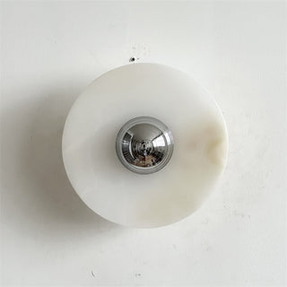 Arsole Applique Murale Ronde en Jade et Métal Moderne Minimaliste
