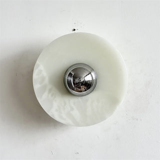 Arsole Applique Murale Ronde en Jade et Métal Moderne Minimaliste