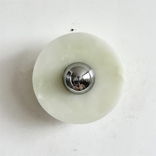 Arsole Applique Murale Ronde en Jade et Métal Moderne Minimaliste