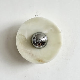 Arsole Applique Murale Ronde en Jade et Métal Moderne Minimaliste