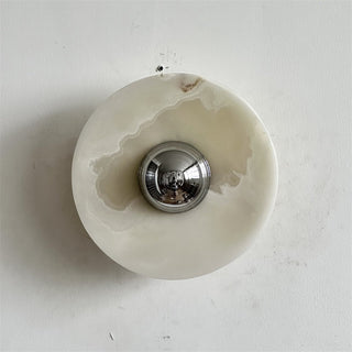 Arsole Applique Murale Ronde en Jade et Métal Moderne Minimaliste