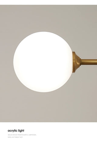 Valentina Suspension Luminaire LED Métal Doré