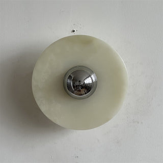Arsole Applique Murale Ronde en Jade et Métal Moderne Minimaliste