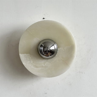 Arsole Applique Murale Ronde en Jade et Métal Moderne Minimaliste