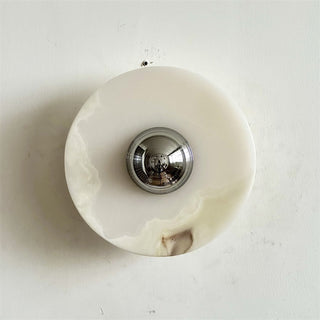 Arsole Applique Murale Ronde en Jade et Métal Moderne Minimaliste