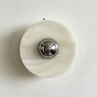 Arsole Applique Murale Ronde en Jade et Métal Moderne Minimaliste