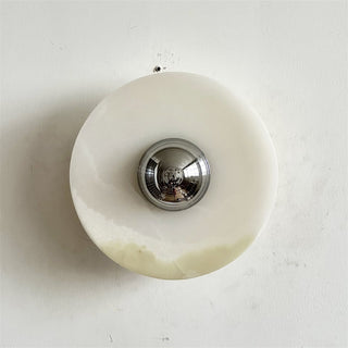 Arsole Applique Murale Ronde en Jade et Métal Moderne Minimaliste