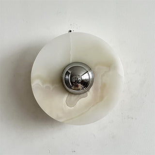 Arsole Applique Murale Ronde en Jade et Métal Moderne Minimaliste