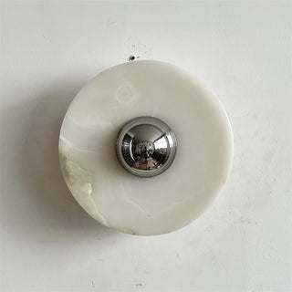 Arsole Applique Murale Ronde en Jade et Métal Moderne Minimaliste