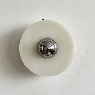 Arsole Applique Murale Ronde en Jade et Métal Moderne Minimaliste