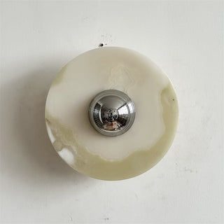Arsole Applique Murale Ronde en Jade et Métal Moderne Minimaliste
