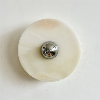 Arsole Applique Murale Ronde en Jade et Métal Moderne Minimaliste