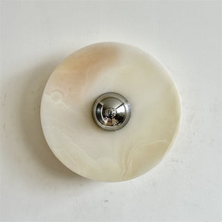 Arsole Applique Murale Ronde en Jade et Métal Moderne Minimaliste