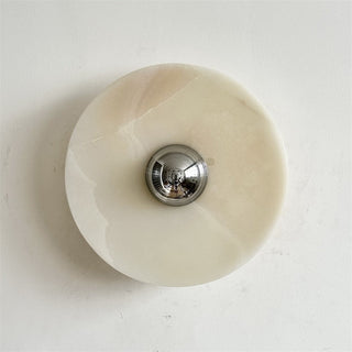 Arsole Applique Murale Ronde en Jade et Métal Moderne Minimaliste
