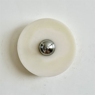 Arsole Applique Murale Ronde en Jade et Métal Moderne Minimaliste