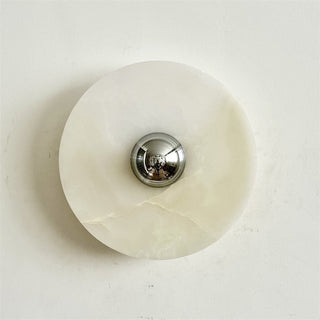 Arsole Applique Murale Ronde en Jade et Métal Moderne Minimaliste