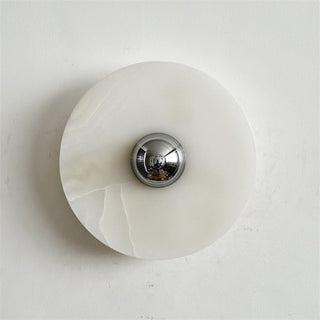 Arsole Applique Murale Ronde en Jade et Métal Moderne Minimaliste