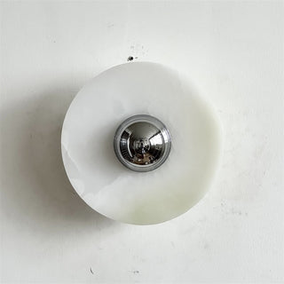 Arsole Applique Murale Ronde en Jade et Métal Moderne Minimaliste