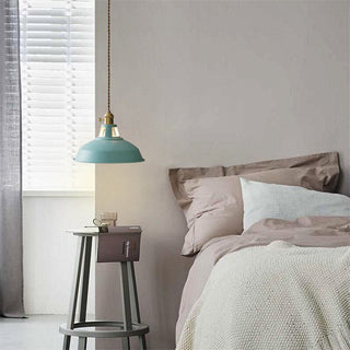 Naren Lampe Suspension Luminaire Vintage. Métal. Noir/Blanc. Salle à Manger-Luire