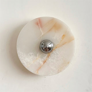 Arsole Applique Murale Ronde en Jade et Métal Moderne Minimaliste