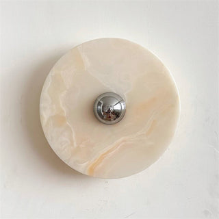 Arsole Applique Murale Ronde en Jade et Métal Moderne Minimaliste