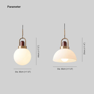 Valentina Moderne LED Suspension Métal Bois Verre Salle à Manger Chambre à Coucher