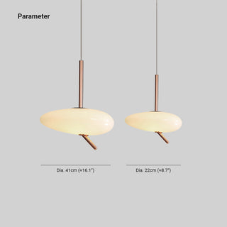 Oneli Suspension Galet Doré Rosé