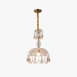 Kristy Suspension de Luxe en Cristal Verre Métal Chambre à Coucher Salle à Manger