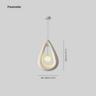 Avi Moderne Creux PVC Suspension Chambre à Coucher