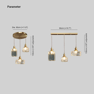 Silva Bouteille de Parfum Vintage LED Suspension Salle à manger