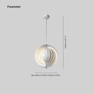 Valentina Classique Métal Acrylique  LED Suspension Salon