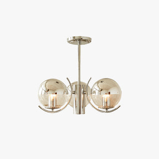 Valentina Métal Verre LED Suspension Chambre à coucher/ Salon