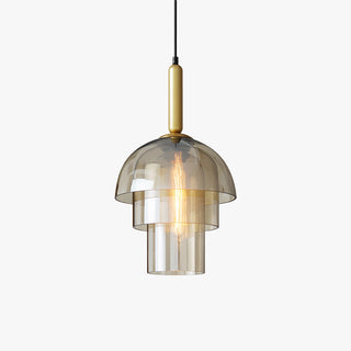 Valentina Moderne Métal Verre Suspension Salon Chambre à Coucher