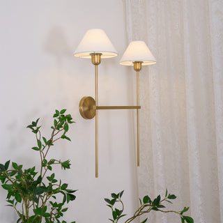 Genevieve Applique Murale en Tissu
