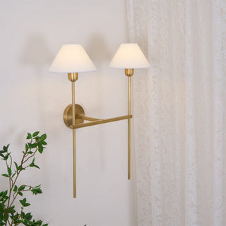 Genevieve Applique Murale en Tissu