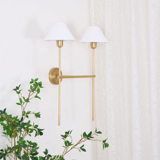 Genevieve Applique Murale en Tissu
