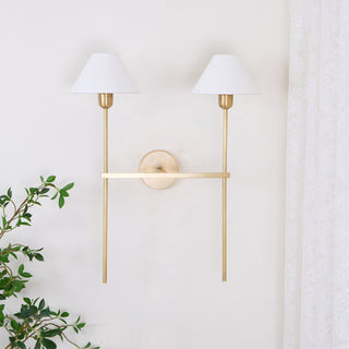 Genevieve Applique Murale en Tissu