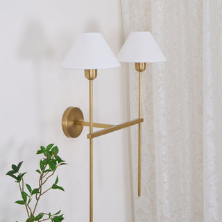 Genevieve Applique Murale en Tissu