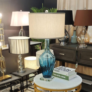 Syphae Glass Table Lamp-Neutral Decor