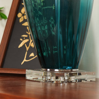 Syphae Glass Table Lamp-Neutral Decor