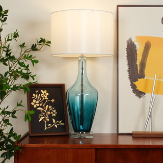 Syphae Glass Table Lamp-Neutral Decor