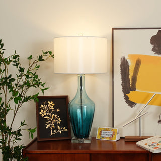 Syphae Glass Table Lamp-Neutral Decor