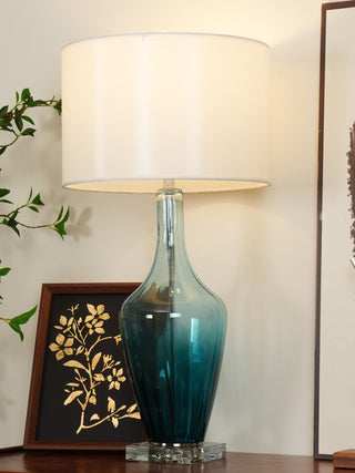 Syphae Glass Table Lamp-Neutral Decor